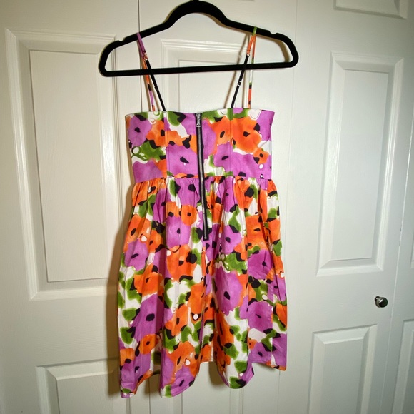 Bustier Flowered Dress - Picture 2 of 5